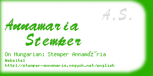 annamaria stemper business card